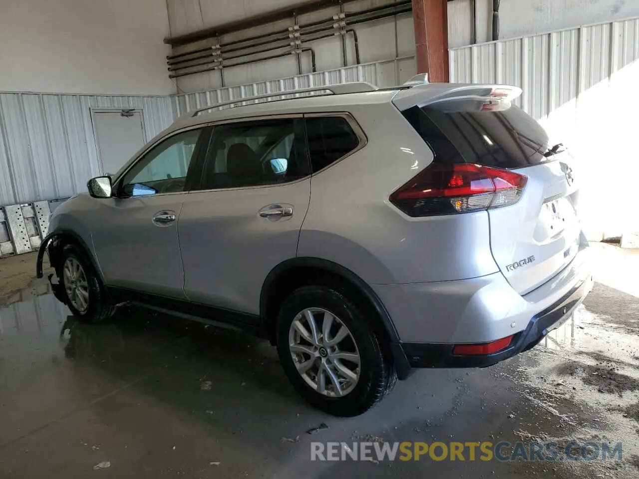 2 fotografías del automóvil dañado KNMAT2MV8LP522898 NISSAN ROGUE 2020
