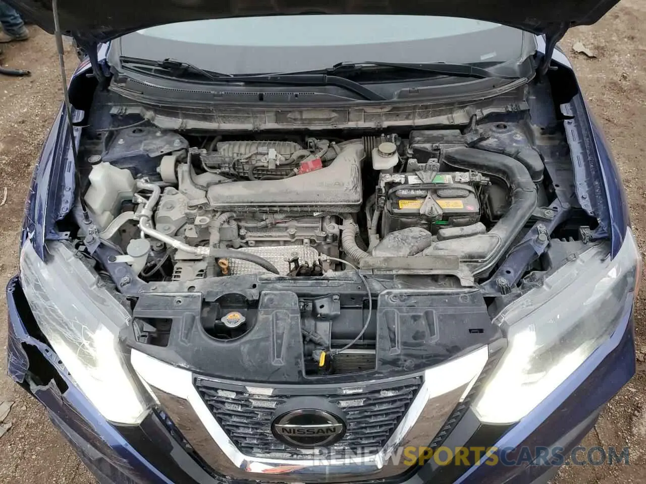 12 fotografías del automóvil dañado KNMAT2MV8LP535974 NISSAN ROGUE 2020