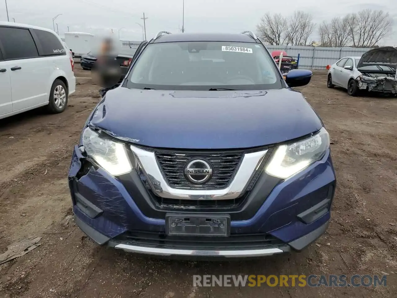 5 fotografías del automóvil dañado KNMAT2MV8LP535974 NISSAN ROGUE 2020
