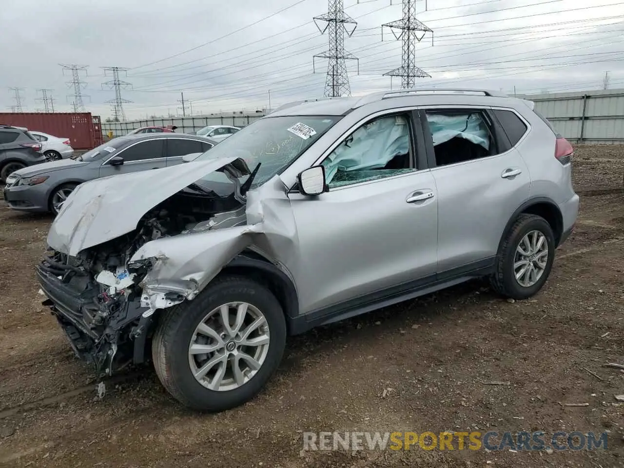 1 fotografías del automóvil dañado KNMAT2MV8LP541662 NISSAN ROGUE 2020