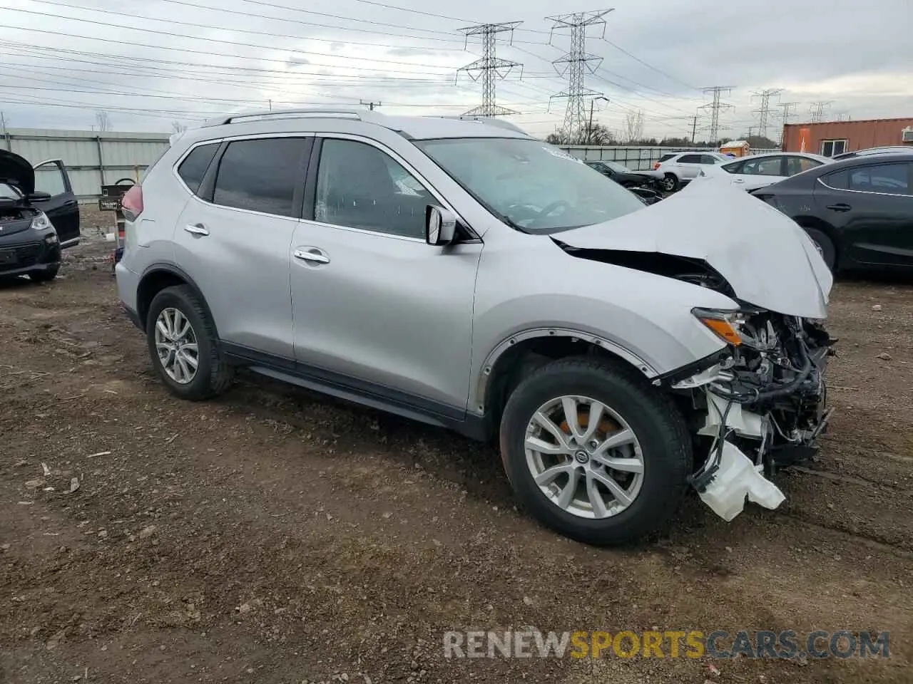 4 fotografías del automóvil dañado KNMAT2MV8LP541662 NISSAN ROGUE 2020