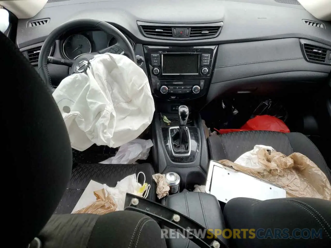 8 fotografías del automóvil dañado KNMAT2MV8LP541662 NISSAN ROGUE 2020