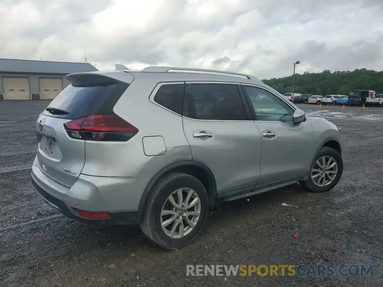 3 fotografías del automóvil dañado KNMAT2MV9LP521565 NISSAN ROGUE 2020