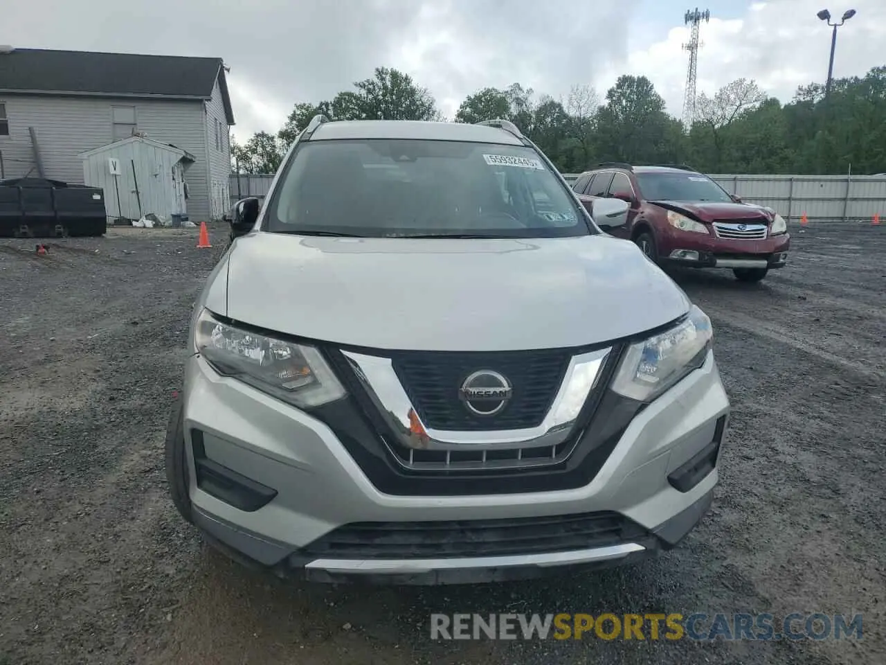 5 fotografías del automóvil dañado KNMAT2MV9LP521565 NISSAN ROGUE 2020