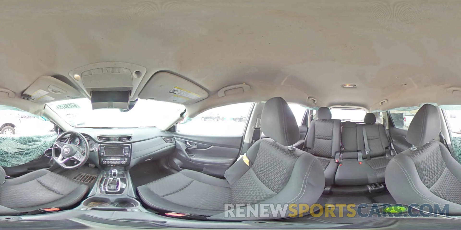 16 fotografías del automóvil dañado KNMAT2MVXLP511675 NISSAN ROGUE 2020
