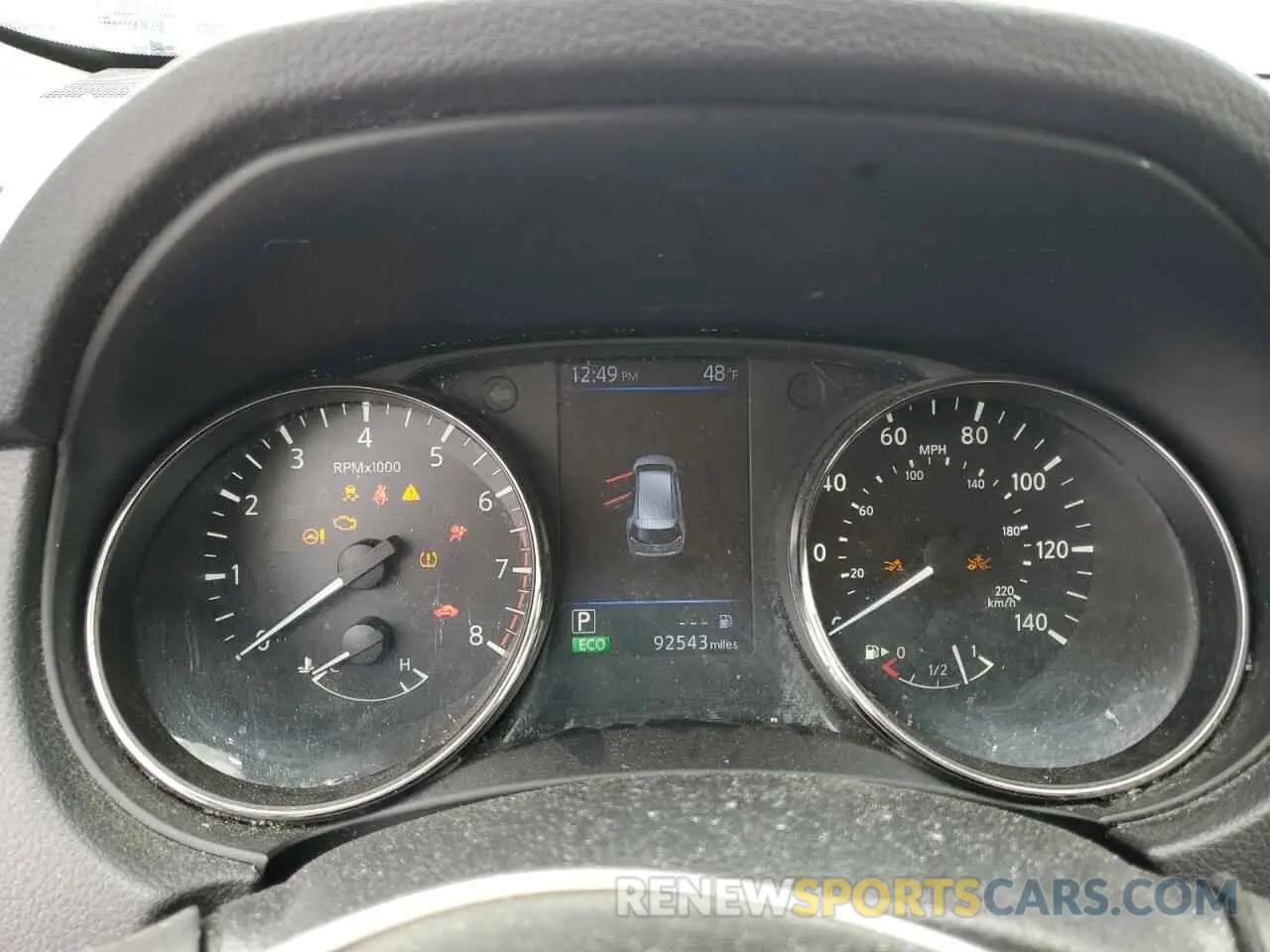 9 fotografías del automóvil dañado KNMAT2MVXLP511675 NISSAN ROGUE 2020