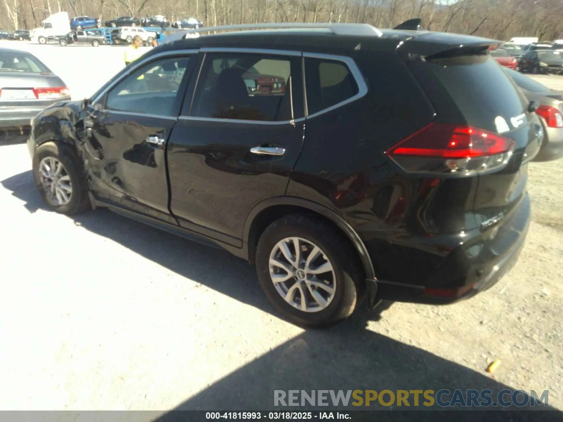 3 fotografías del automóvil dañado KNMAT2MVXLP535345 NISSAN ROGUE 2020