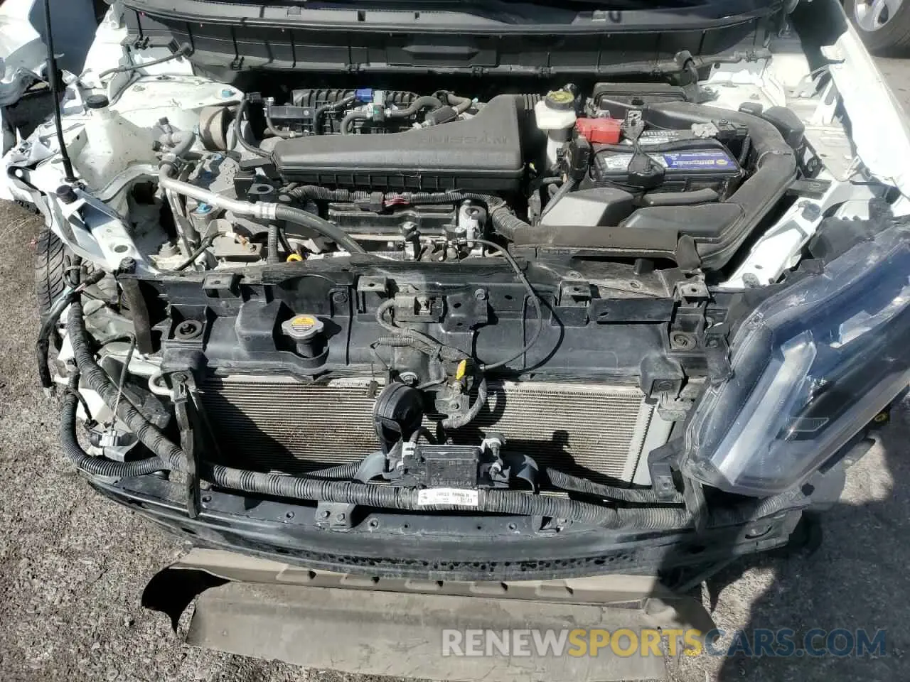 11 fotografías del automóvil dañado KNMAT2MVXLP537774 NISSAN ROGUE 2020