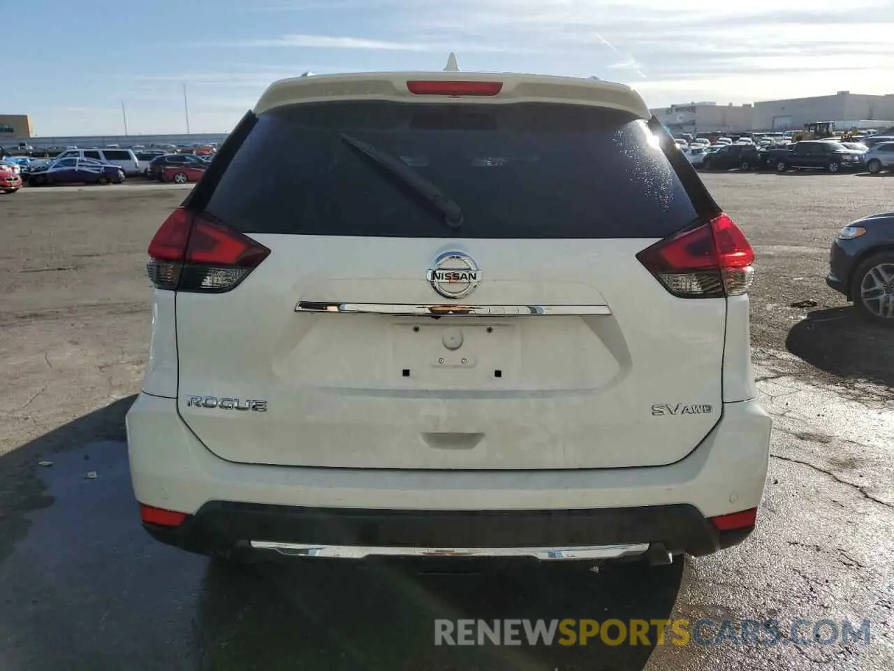 6 fotografías del automóvil dañado KNMAT2MVXLP537774 NISSAN ROGUE 2020