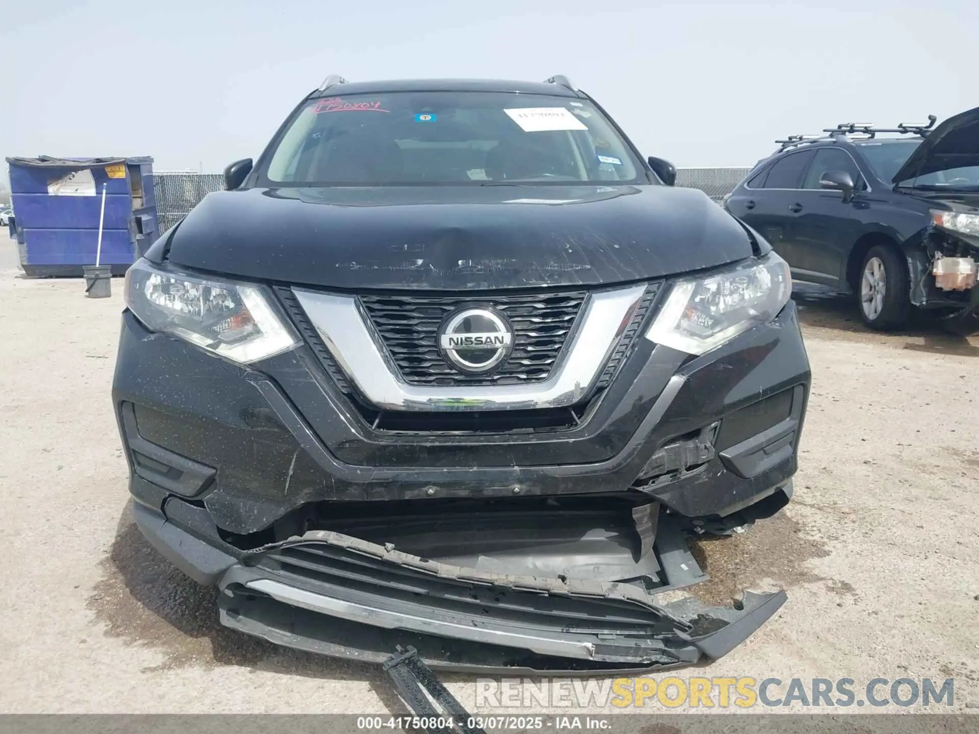 12 fotografías del automóvil dañado KNMAT2MVXLP539587 NISSAN ROGUE 2020
