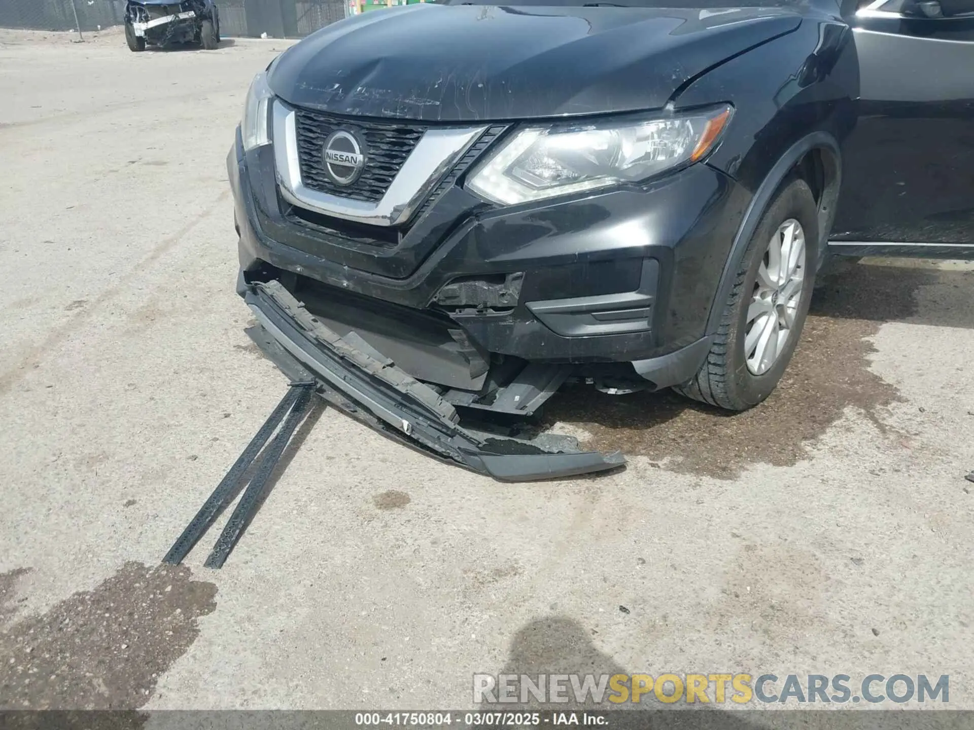 6 fotografías del automóvil dañado KNMAT2MVXLP539587 NISSAN ROGUE 2020