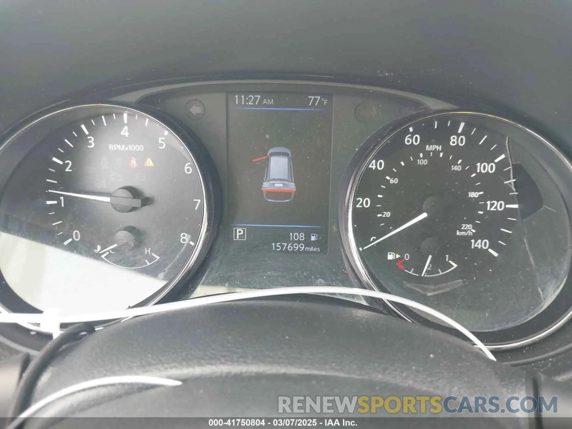 7 fotografías del automóvil dañado KNMAT2MVXLP539587 NISSAN ROGUE 2020