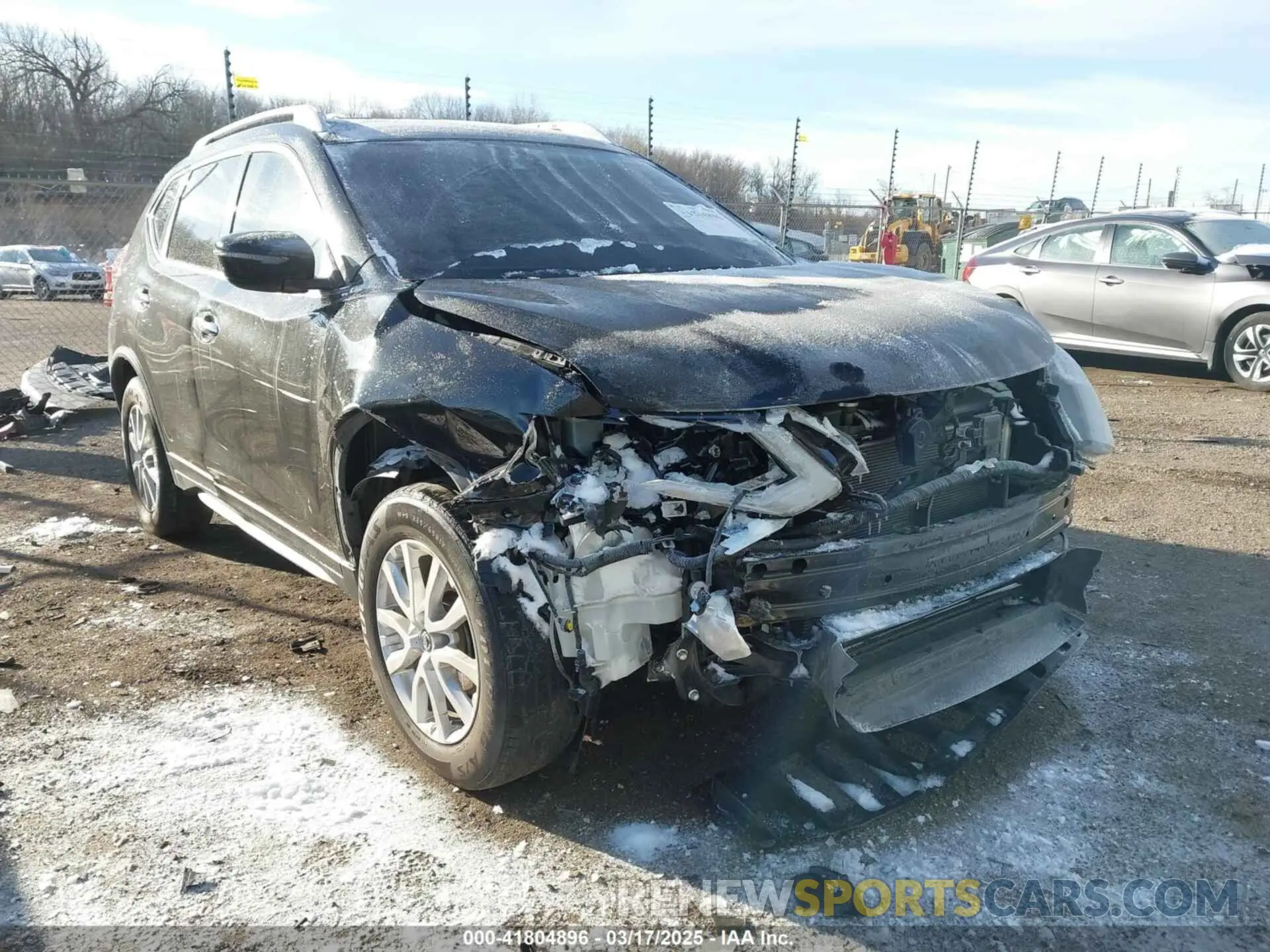 1 fotografías del automóvil dañado KNMAT2MVXLP540531 NISSAN ROGUE 2020