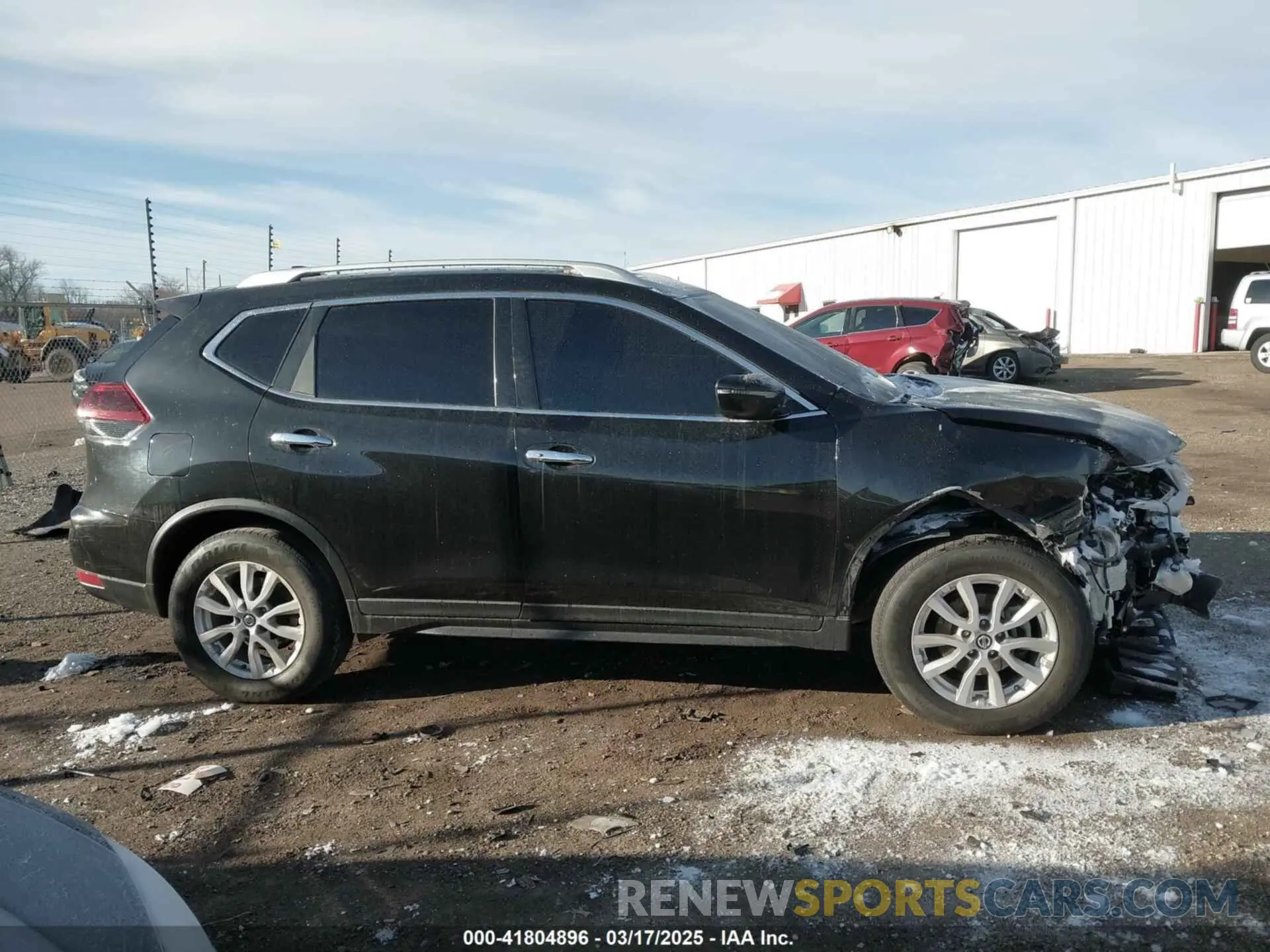 14 fotografías del automóvil dañado KNMAT2MVXLP540531 NISSAN ROGUE 2020