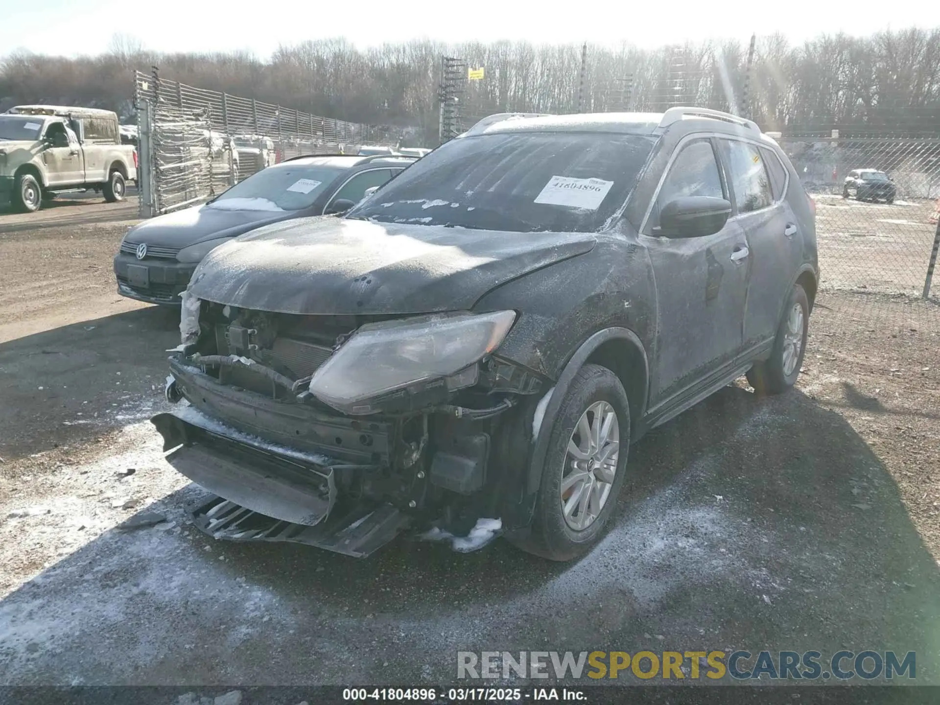 2 fotografías del automóvil dañado KNMAT2MVXLP540531 NISSAN ROGUE 2020