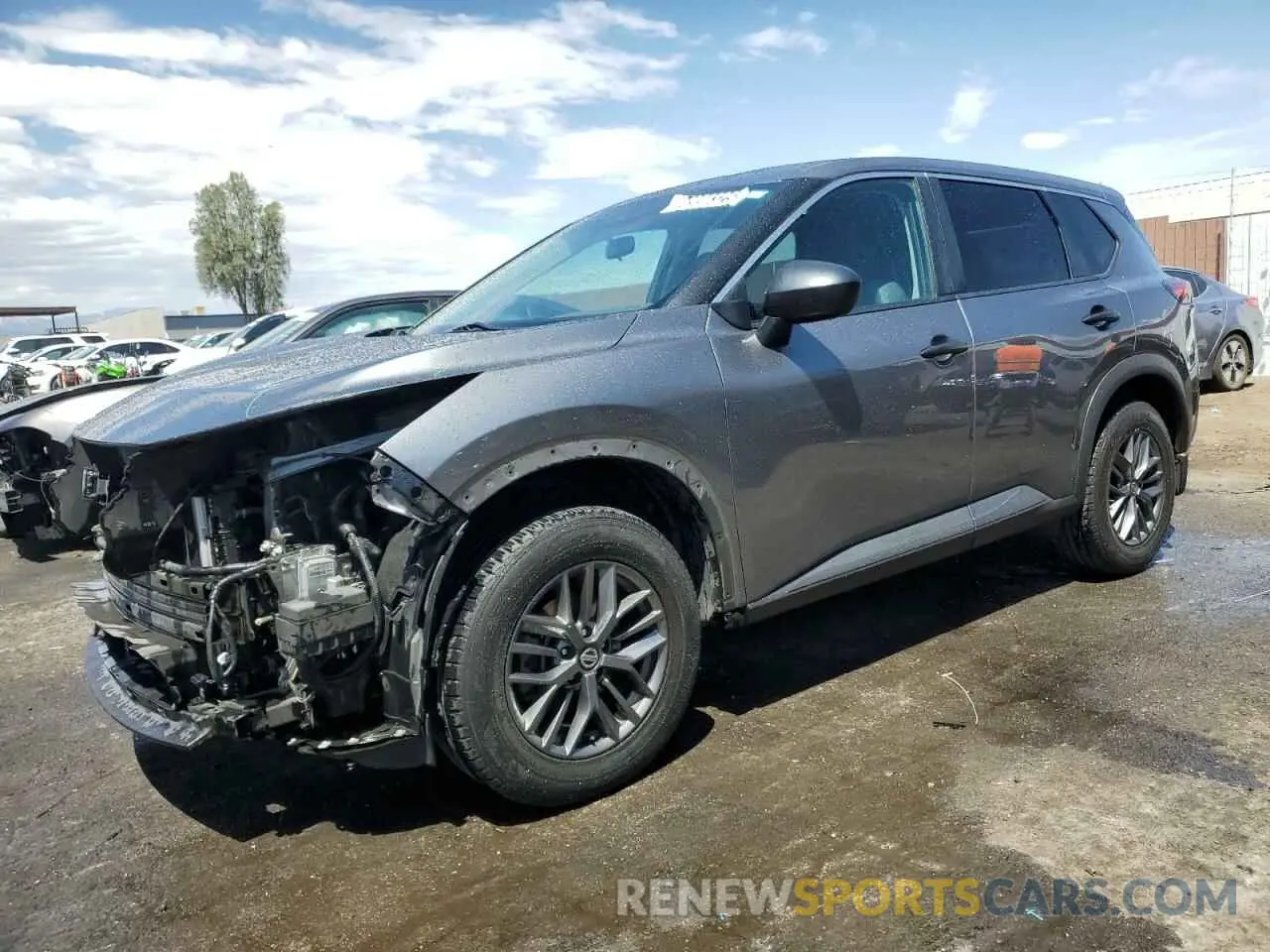 1 fotografías del automóvil dañado 5N1AT3AA0MC700220 NISSAN ROGUE 2021
