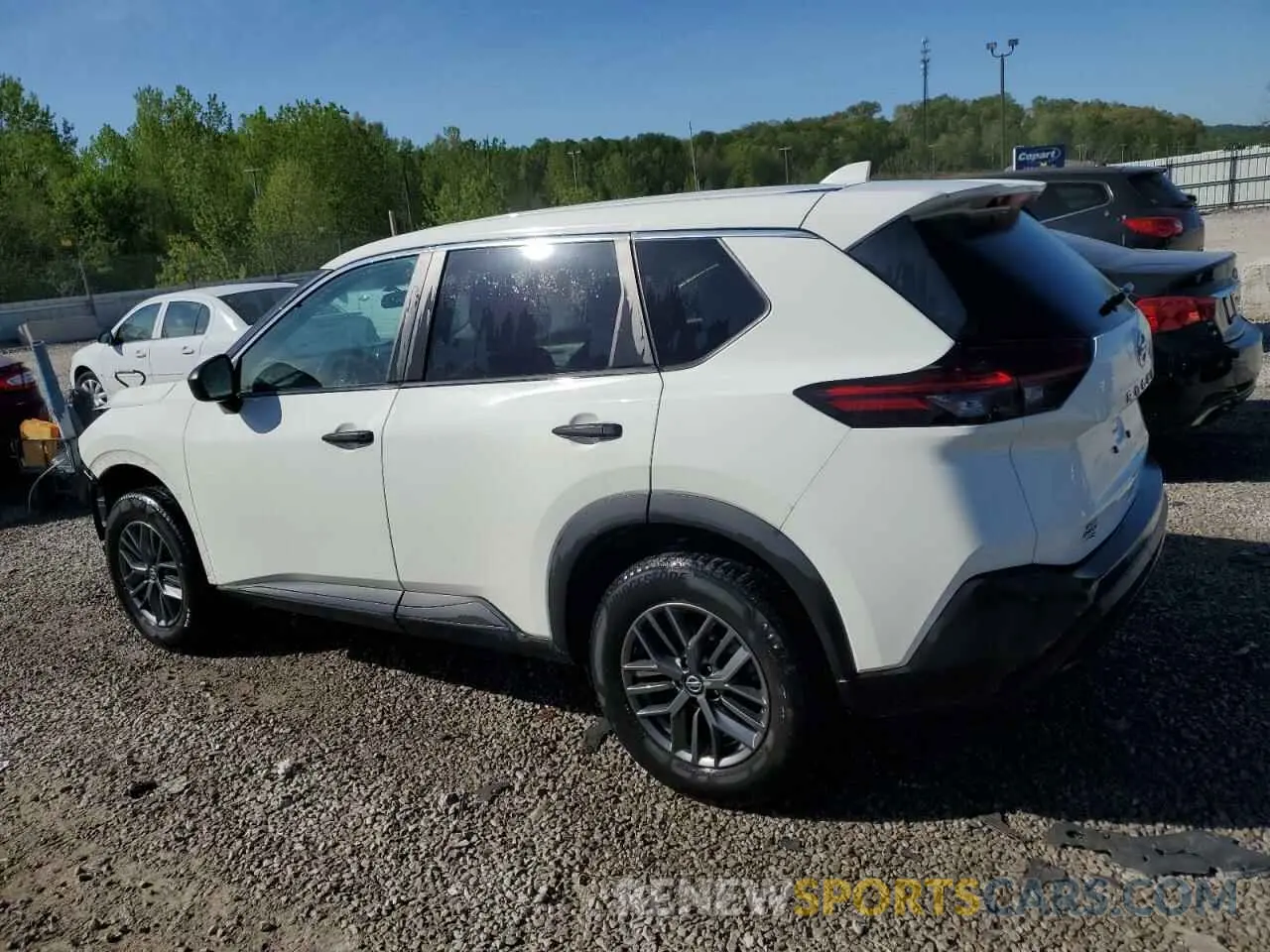 2 fotografías del automóvil dañado 5N1AT3AA0MC779985 NISSAN ROGUE 2021
