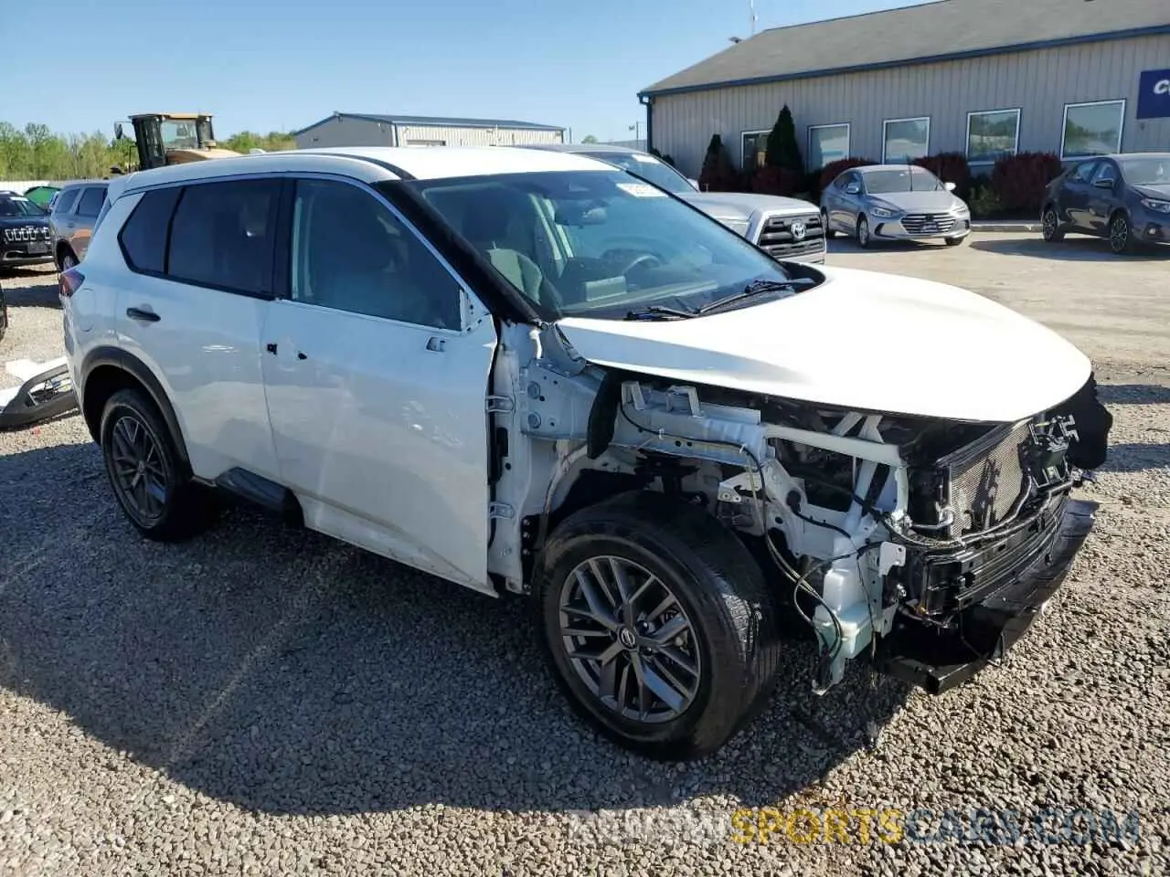 4 fotografías del automóvil dañado 5N1AT3AA0MC779985 NISSAN ROGUE 2021