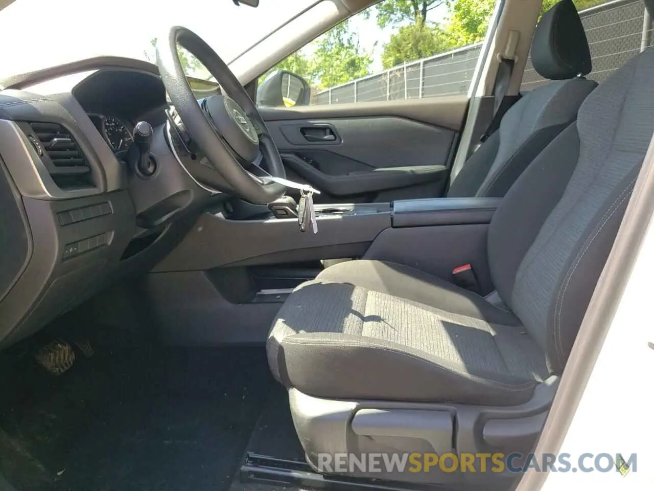 7 fotografías del automóvil dañado 5N1AT3AA1MC687493 NISSAN ROGUE 2021