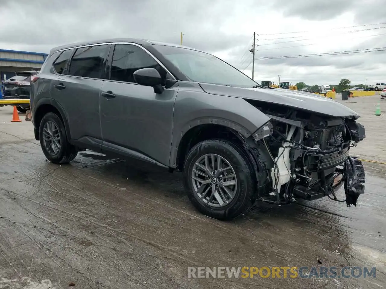 4 fotografías del automóvil dañado 5N1AT3AA1MC757073 NISSAN ROGUE 2021