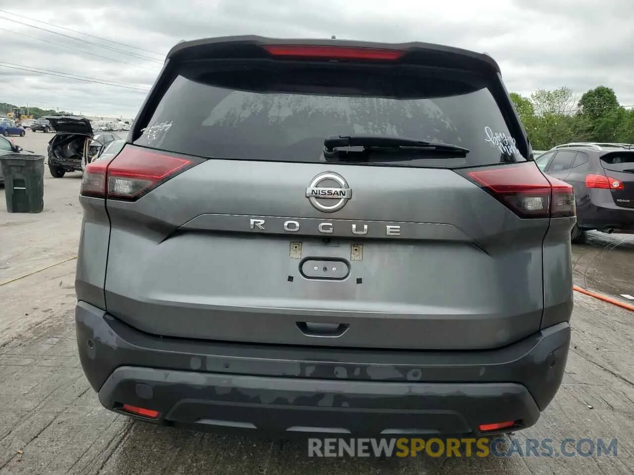 6 fotografías del automóvil dañado 5N1AT3AA1MC757073 NISSAN ROGUE 2021
