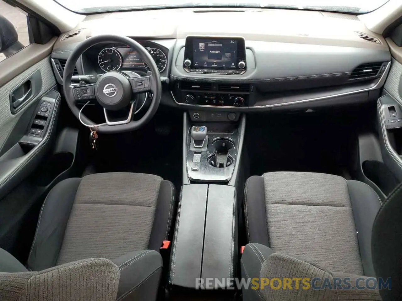 8 fotografías del automóvil dañado 5N1AT3AA1MC757073 NISSAN ROGUE 2021