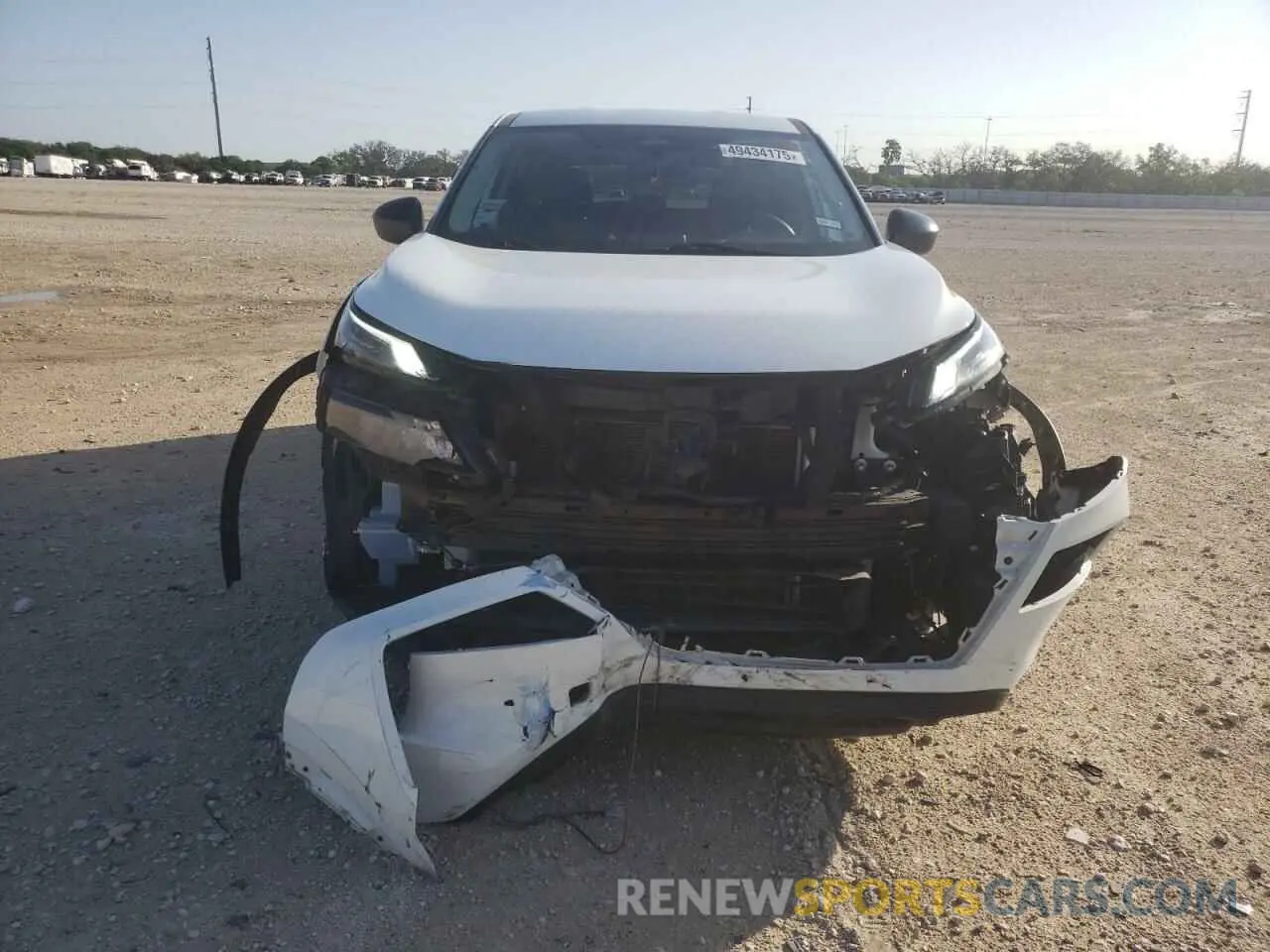 5 fotografías del automóvil dañado 5N1AT3AA1MC801475 NISSAN ROGUE 2021