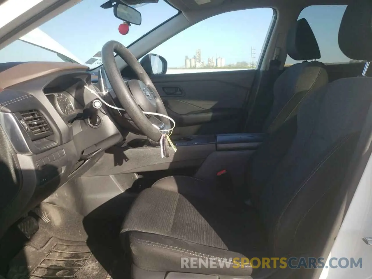 7 fotografías del automóvil dañado 5N1AT3AA1MC801475 NISSAN ROGUE 2021