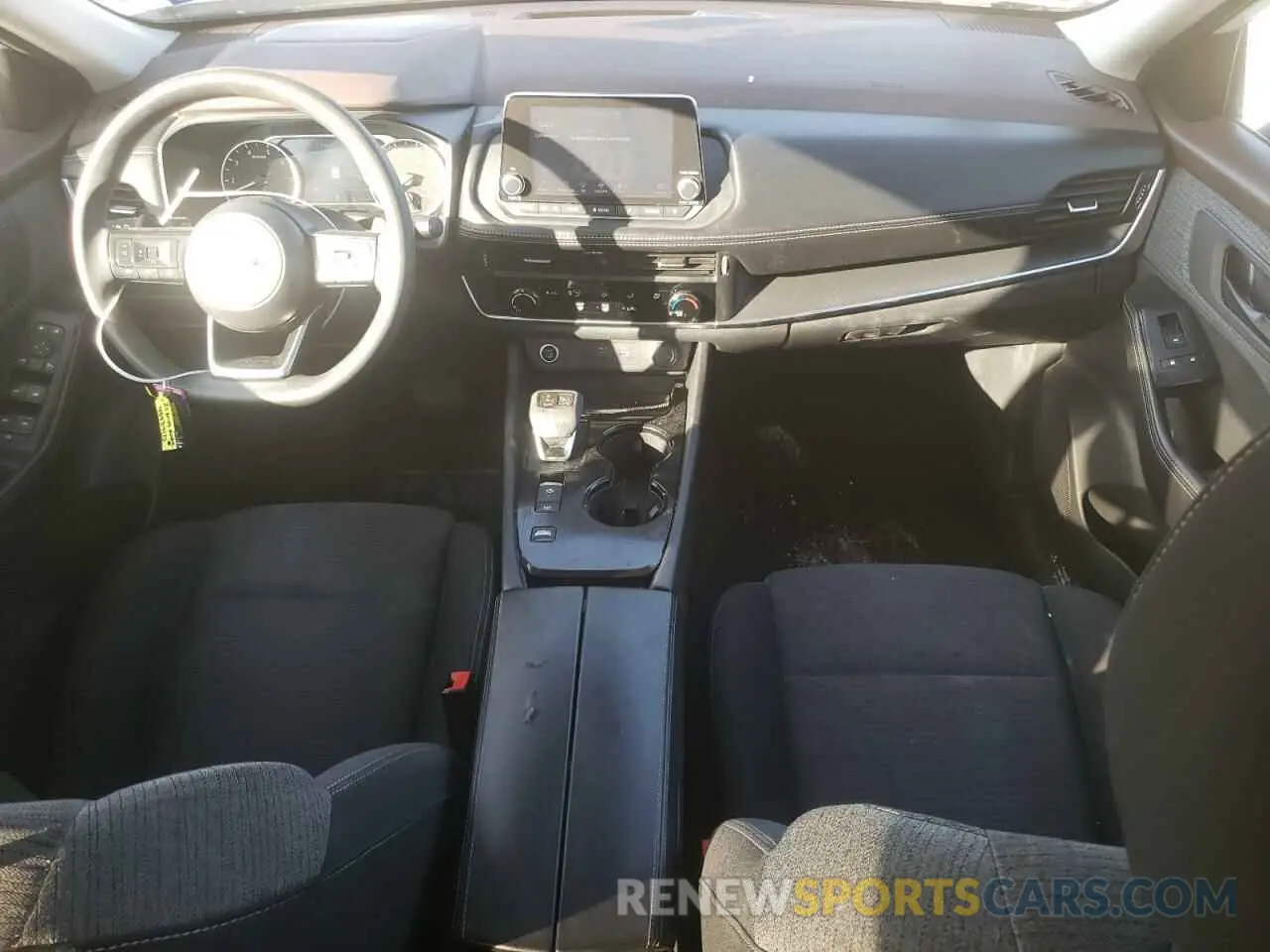 8 fotografías del automóvil dañado 5N1AT3AA1MC801475 NISSAN ROGUE 2021