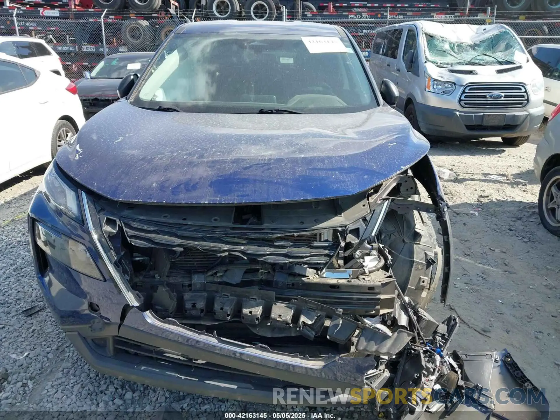 12 fotografías del automóvil dañado 5N1AT3AA1MC835660 NISSAN ROGUE 2021