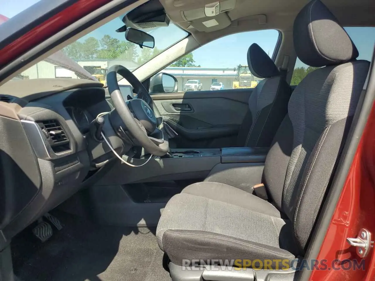 7 fotografías del automóvil dañado 5N1AT3AA2MC688670 NISSAN ROGUE 2021