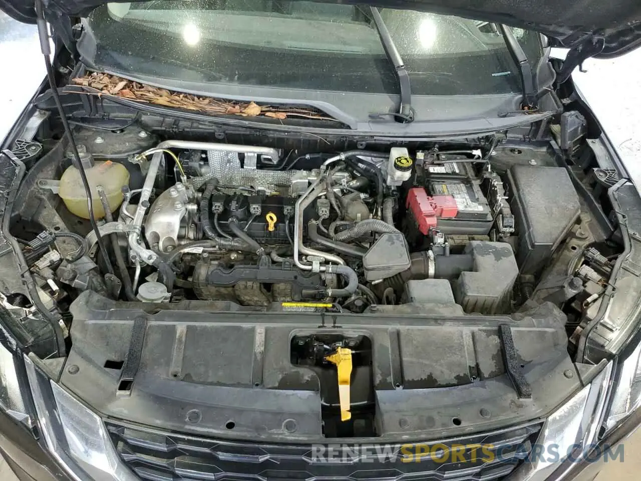 12 fotografías del automóvil dañado 5N1AT3AA2MC761620 NISSAN ROGUE 2021
