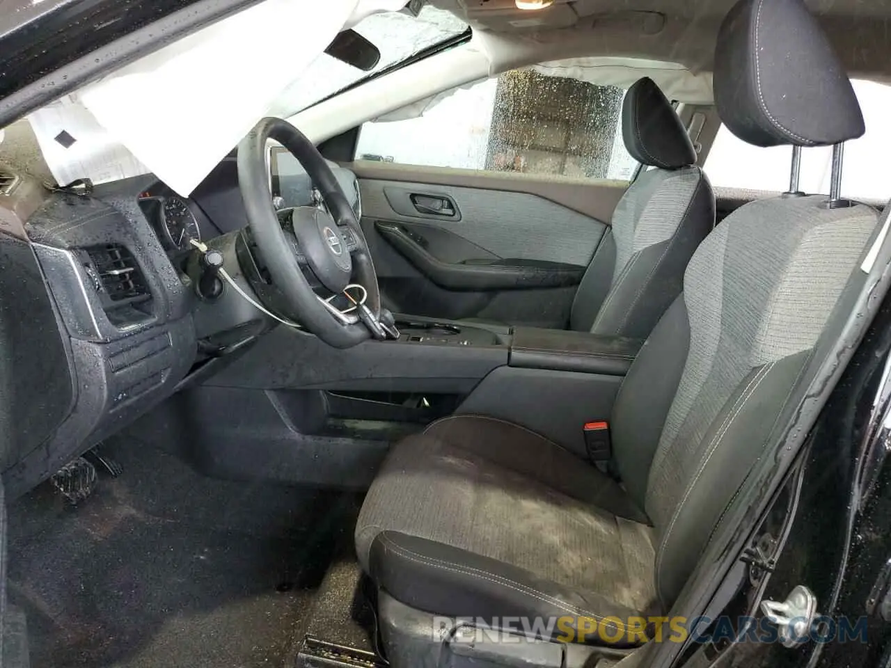 7 fotografías del automóvil dañado 5N1AT3AA2MC761620 NISSAN ROGUE 2021