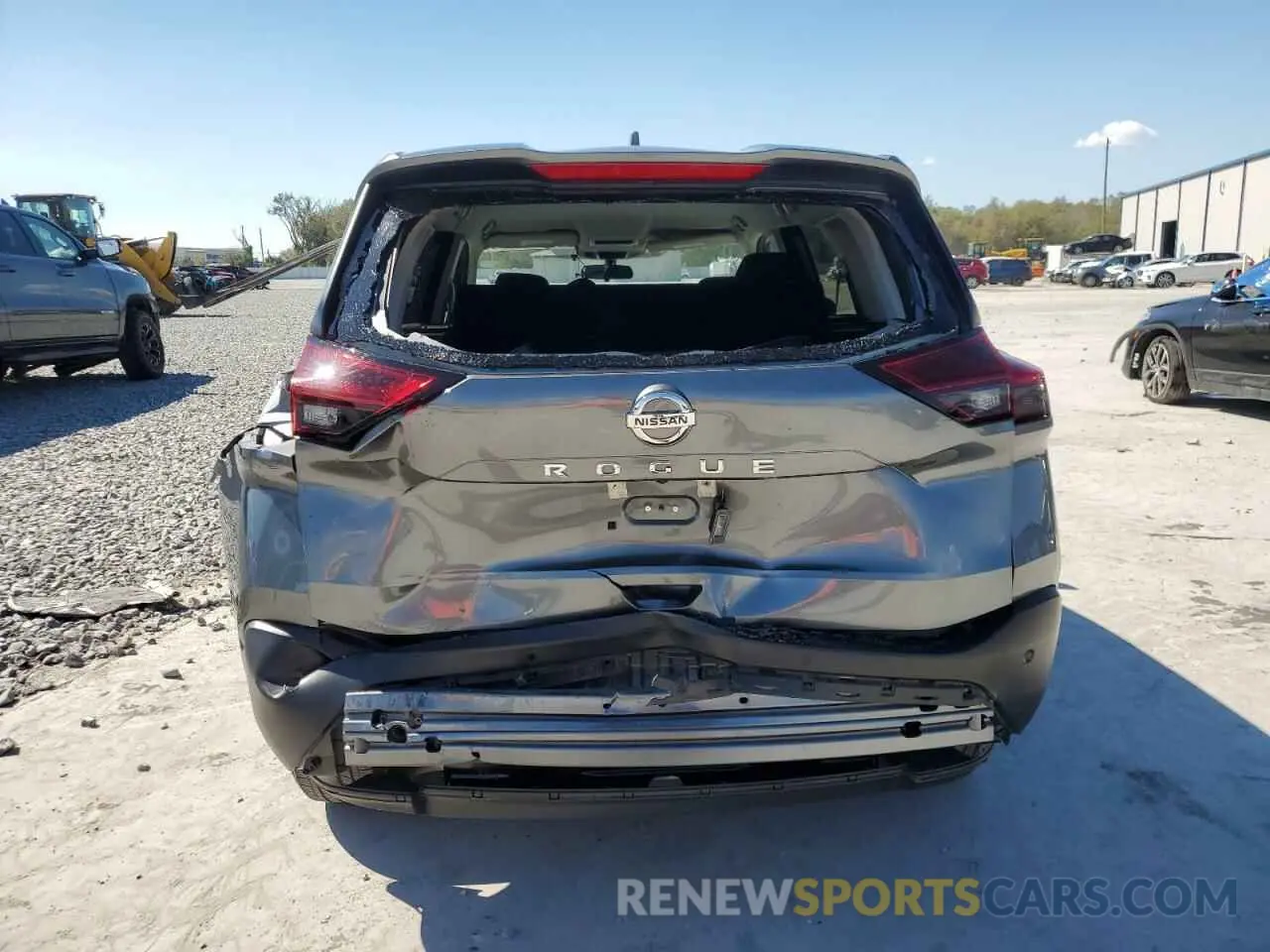 6 fotografías del automóvil dañado 5N1AT3AA2MC770933 NISSAN ROGUE 2021