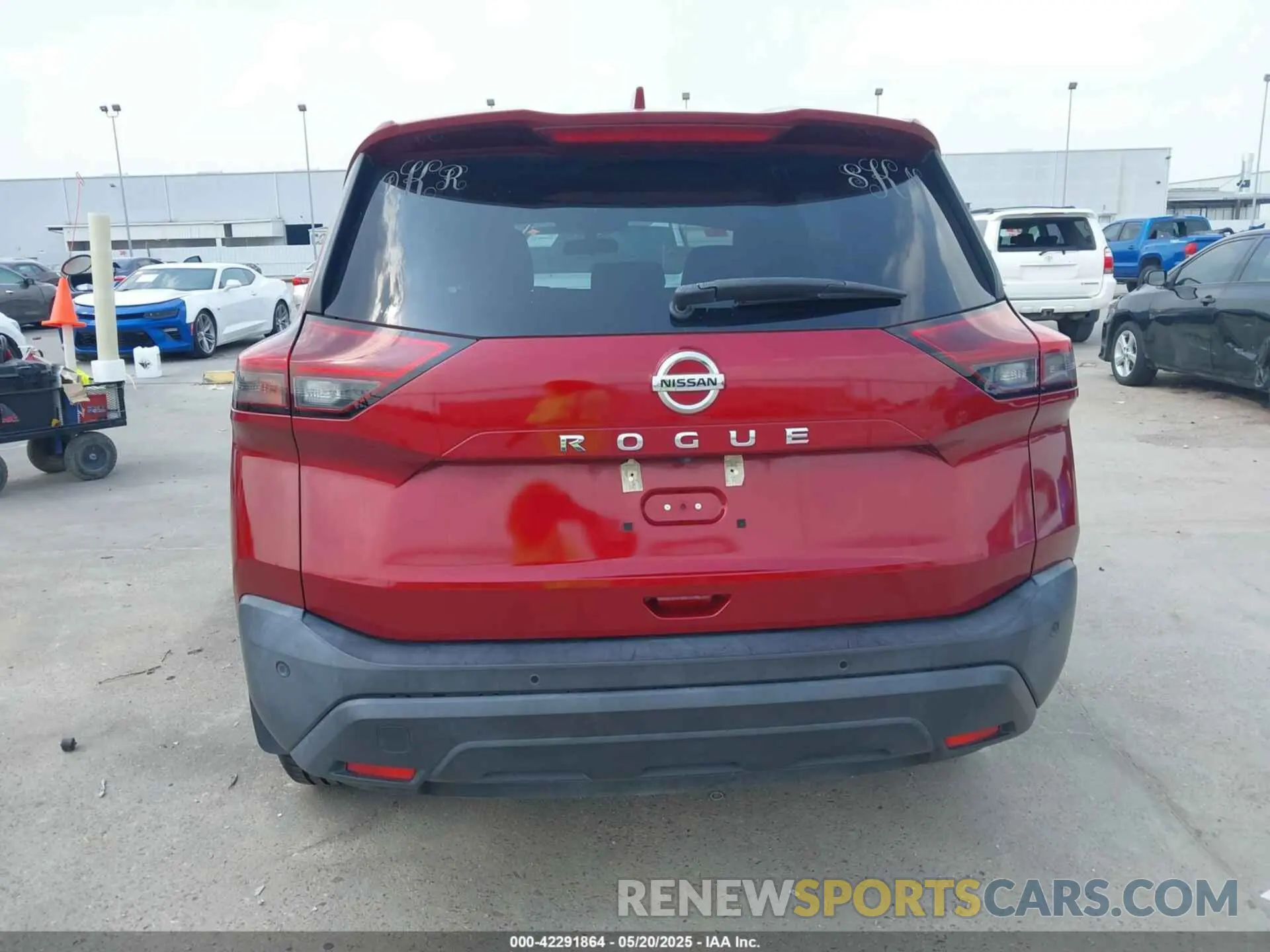 16 fotografías del automóvil dañado 5N1AT3AA2MC805714 NISSAN ROGUE 2021