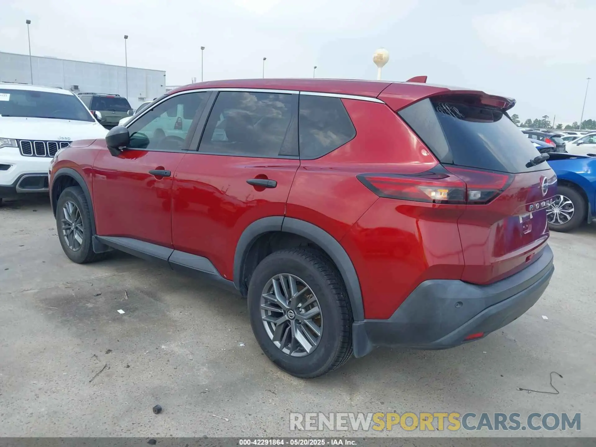 3 fotografías del automóvil dañado 5N1AT3AA2MC805714 NISSAN ROGUE 2021