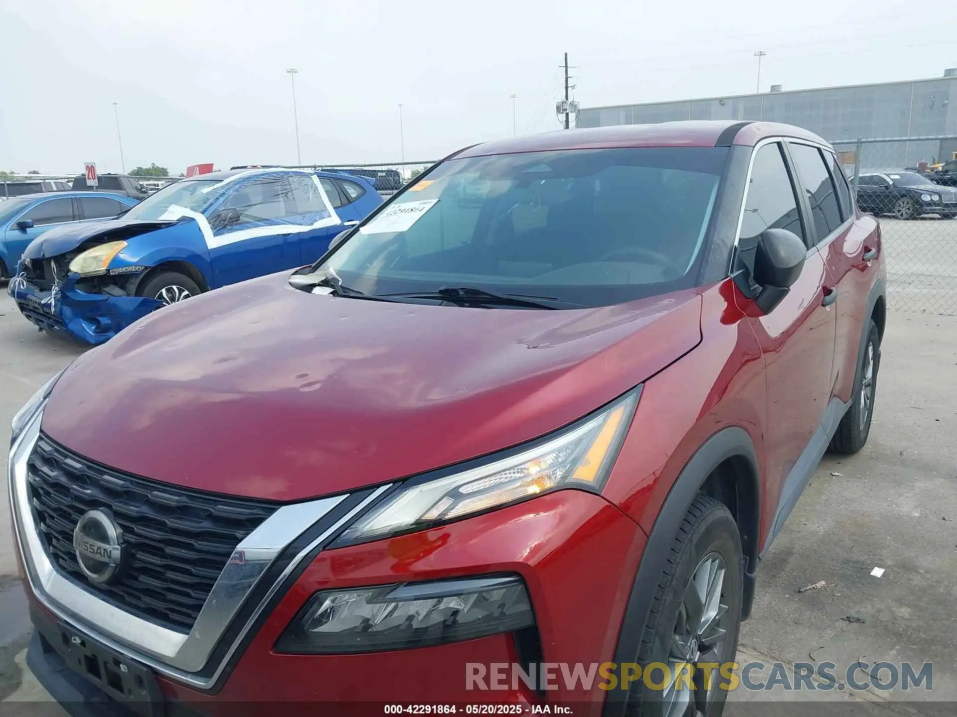 6 fotografías del automóvil dañado 5N1AT3AA2MC805714 NISSAN ROGUE 2021