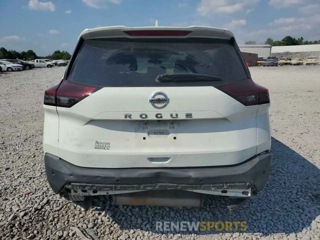 6 fotografías del automóvil dañado 5N1AT3AA3MC765529 NISSAN ROGUE 2021