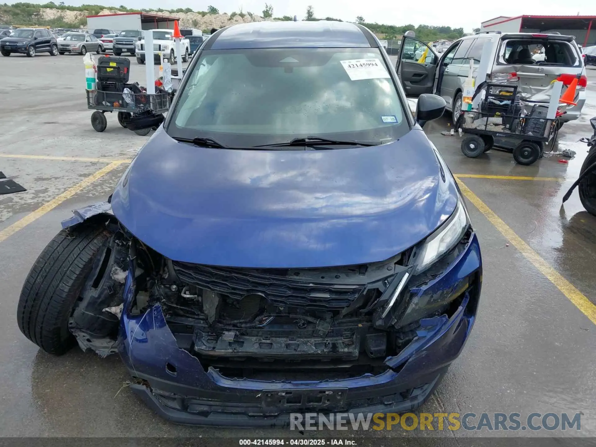 13 fotografías del automóvil dañado 5N1AT3AA3MC797994 NISSAN ROGUE 2021