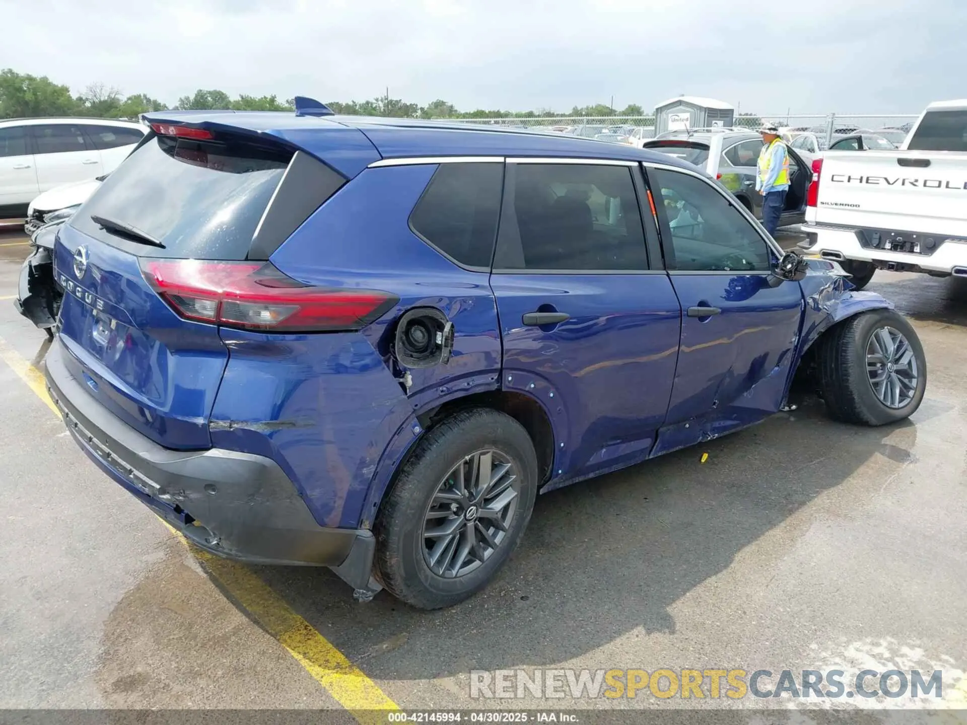 4 fotografías del automóvil dañado 5N1AT3AA3MC797994 NISSAN ROGUE 2021