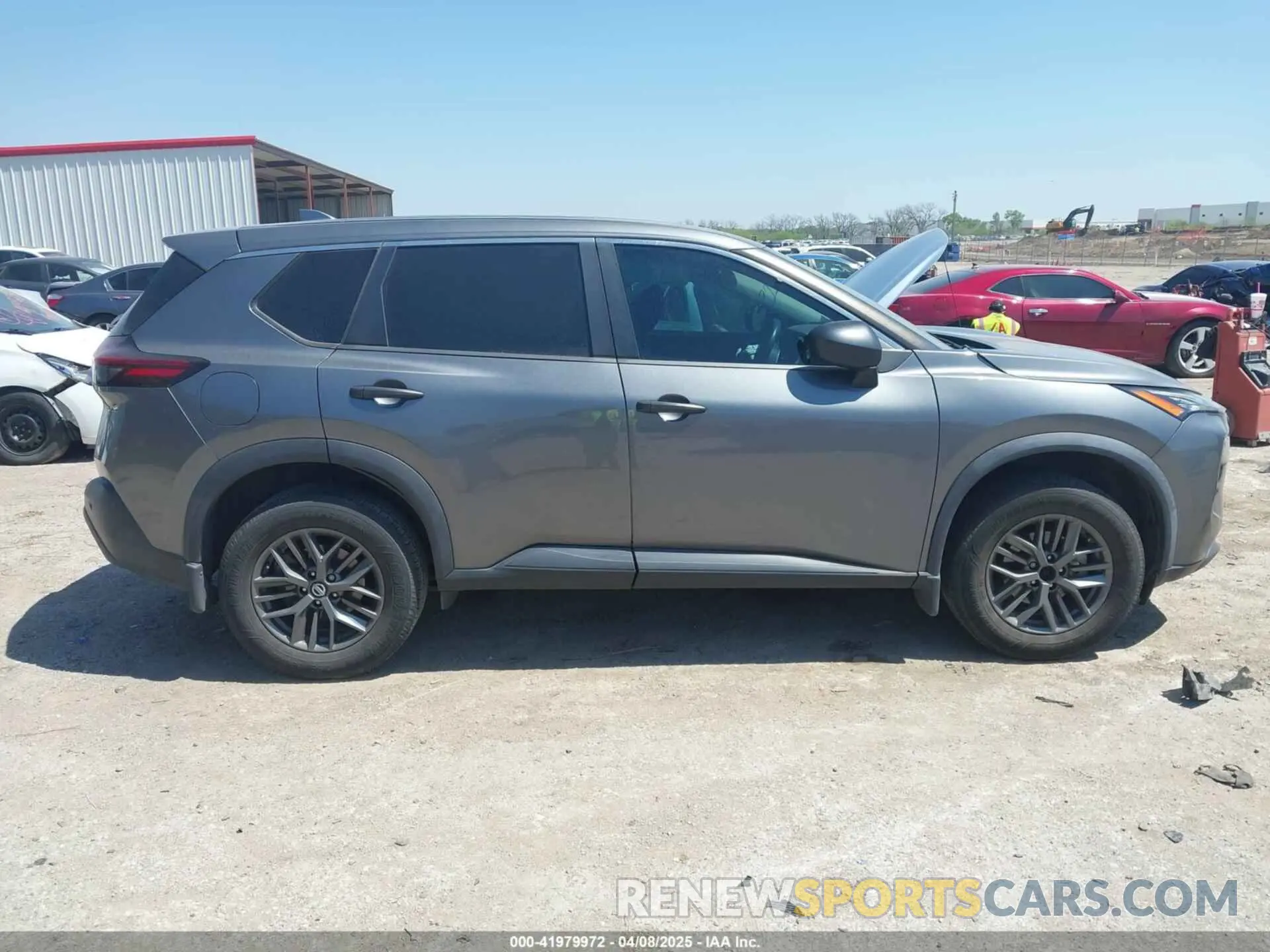 13 fotografías del automóvil dañado 5N1AT3AA3MC798580 NISSAN ROGUE 2021