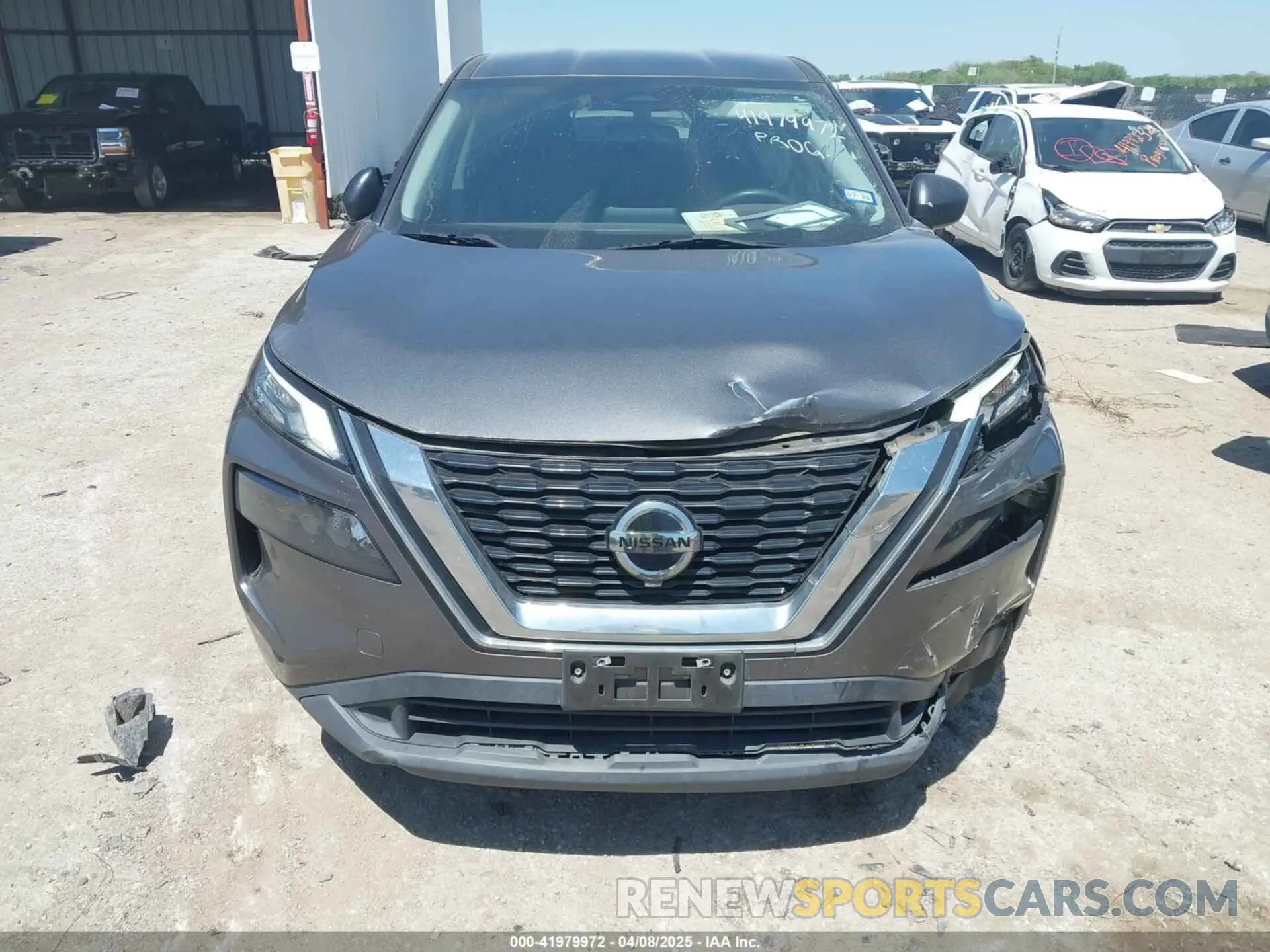 6 fotografías del automóvil dañado 5N1AT3AA3MC798580 NISSAN ROGUE 2021