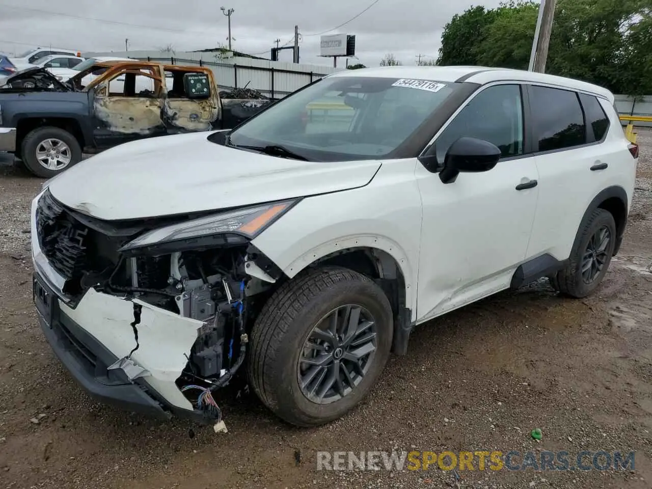 1 fotografías del automóvil dañado 5N1AT3AA4MC725654 NISSAN ROGUE 2021