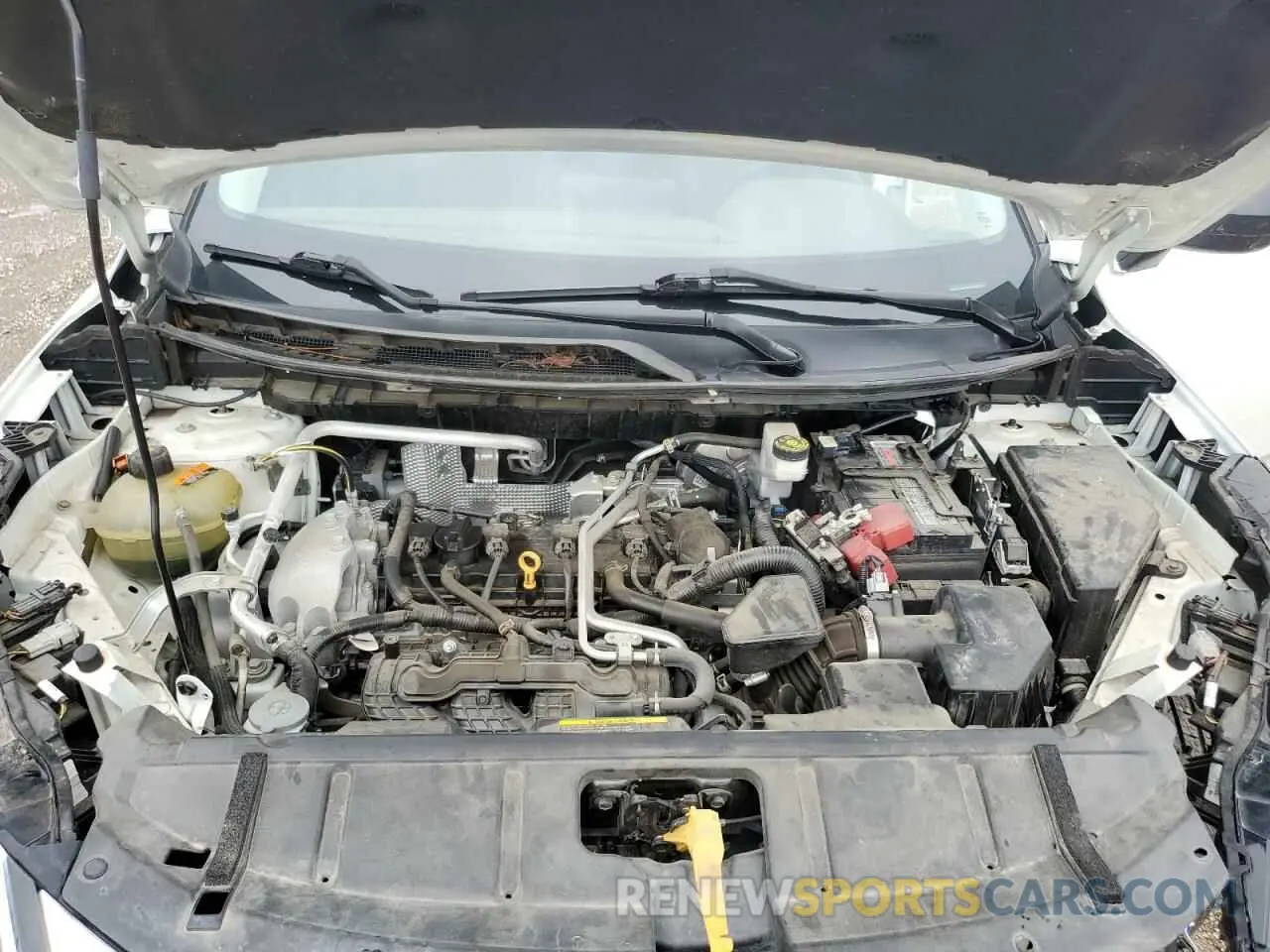 12 fotografías del automóvil dañado 5N1AT3AA4MC725654 NISSAN ROGUE 2021