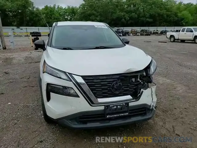 14 fotografías del automóvil dañado 5N1AT3AA4MC725654 NISSAN ROGUE 2021
