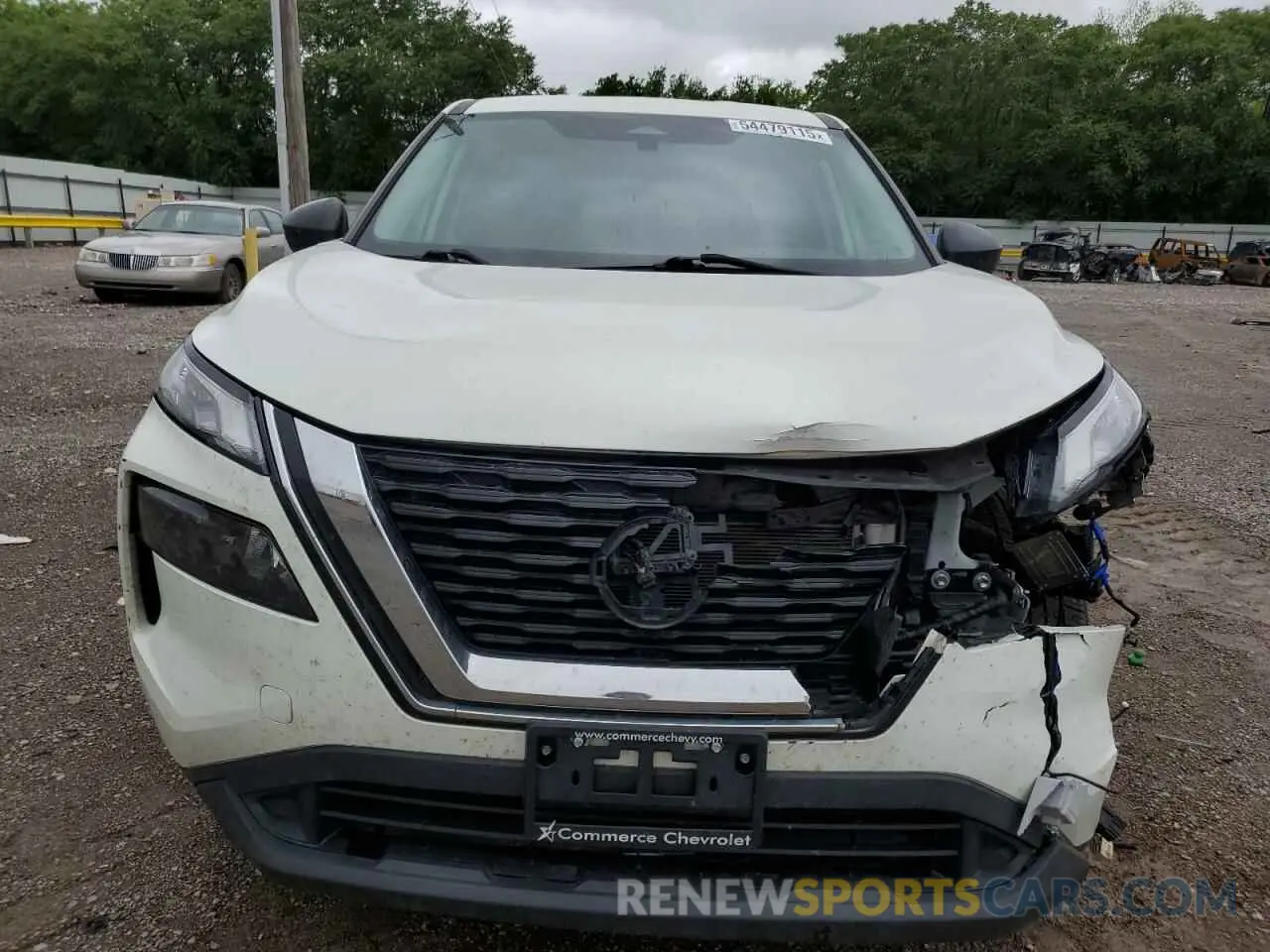 5 fotografías del automóvil dañado 5N1AT3AA4MC725654 NISSAN ROGUE 2021