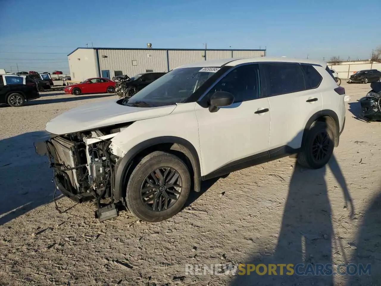 1 fotografías del automóvil dañado 5N1AT3AA4MC840593 NISSAN ROGUE 2021