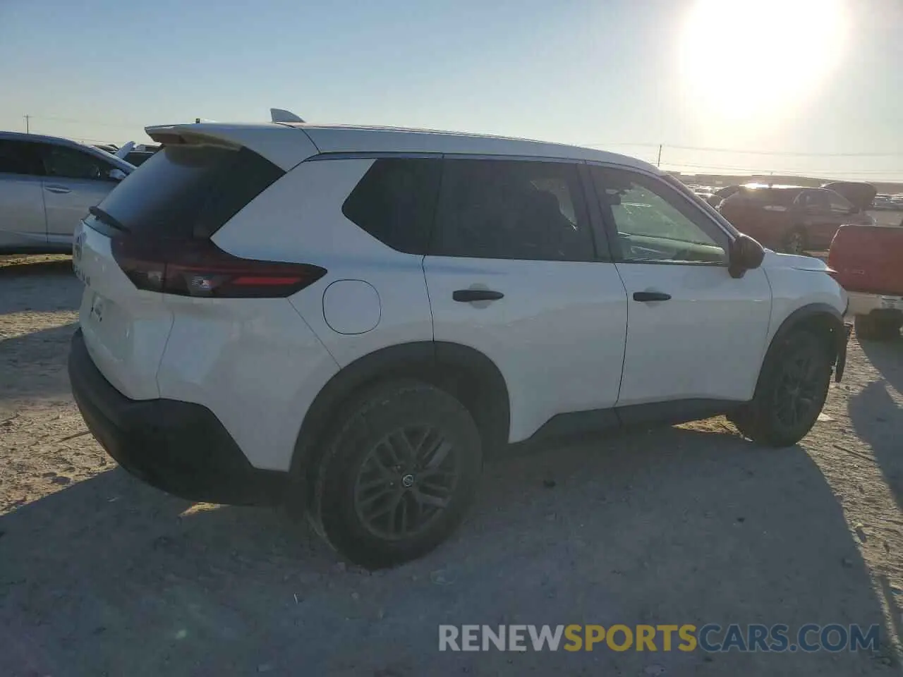 3 fotografías del automóvil dañado 5N1AT3AA4MC840593 NISSAN ROGUE 2021