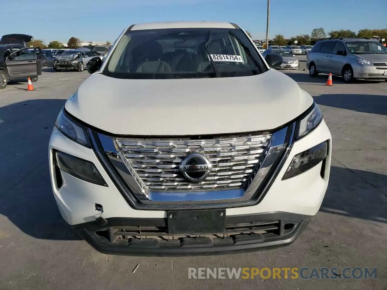 5 fotografías del automóvil dañado 5N1AT3AA5MC728496 NISSAN ROGUE 2021