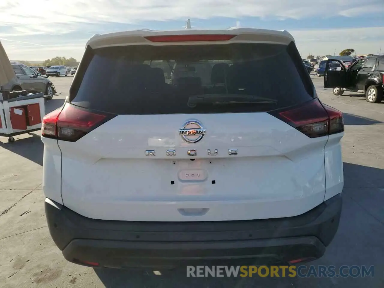 6 fotografías del automóvil dañado 5N1AT3AA5MC728496 NISSAN ROGUE 2021